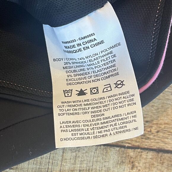 Nike x Ambush NRG Crop Top Pink Black Medium Cut Out Choker - Picture 9 of 11